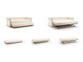 Panama trundle mechanism BK 160 Sofa - 5 opening steps from sofa to double bed