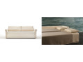 BK 160 Sofa diptych - closed sofa and open trundle double bed