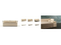 BK 161 Sofa Twice triptyque