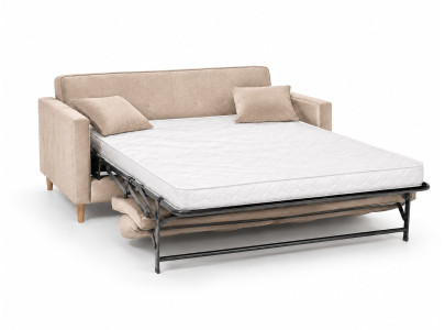 Canape convertible Eiffel - tissu Planeta Beige 2