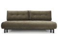 Canapé convertible Nabli scandinave sans accoudoirs, Cordufine 316 kaki