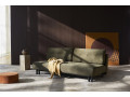 Velours côtelé Cordufine 316 kaki du canapé convertible Nabli scandinave