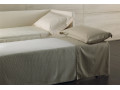 Canapé lit gigogne BK 113 ouvert, deux couchages réunis