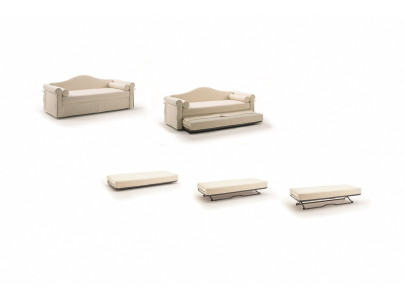 Banquette lit gigogne BK 114, séquence d'ouverture