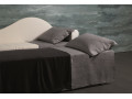 Canapé lit gigogne design BK 125 ouvert, deux couchages réunis