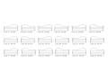 Canapé lit gigogne design BK 125, les compositions