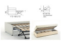 Canapé lit gigogne design BK 125, lit gigogne ou coffre de rangement