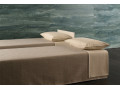 Banquette lit gigogne BK 154 ouverte, deux couchages réunis