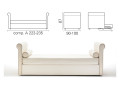 Banquette lit gigogne BK 164, composition A
