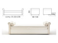 Banquette lit gigogne BK 164, composition B