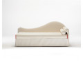 Canapé lit gigogne design BK 125, variante d'accoudoirs et de coussins n° 1