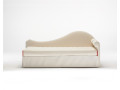 Canapé lit gigogne design BK 125, variante d'accoudoirs et de coussins n° 9