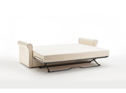 Banquette lit gigogne BK 164 ouverte, lit gigogne relevé