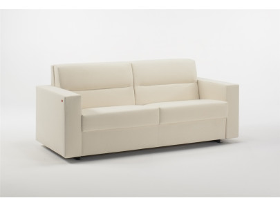 Canapé convertible BK 101 fermé, vue de trois quarts