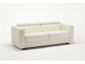 Canapé convertible BK 103 dossier inclinable fermé, vue de trois quarts