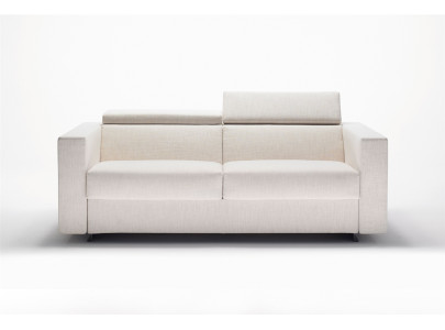 Canapé convertible BK 103 dossier inclinable, une têtière relevée