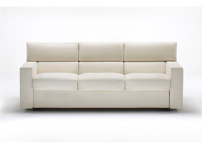 Canapé convertible BK 104, version trois places, de face