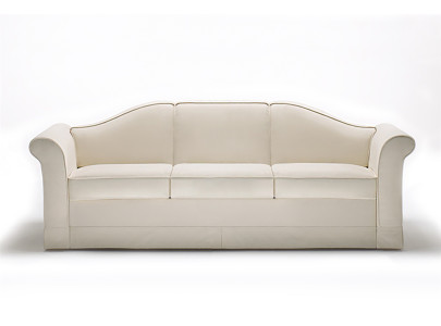 Canapé convertible BK 105, version trois places, de face