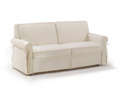 Canapé convertible BK 106 fermé, vue de trois quarts