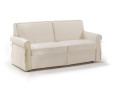 Canapé convertible BK 106 fermé, vue de trois quarts