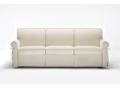 Canapé convertible BK 106, version trois places, de face