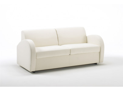 Canapé convertible BK 107 fermé, vue de trois quarts