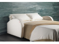 Canapé convertible BK 107 ouvert, couchage sur sommier à lattes