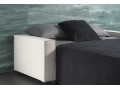 Canapé convertible BK 126 Special ouvert, couchage sur sommier à lattes