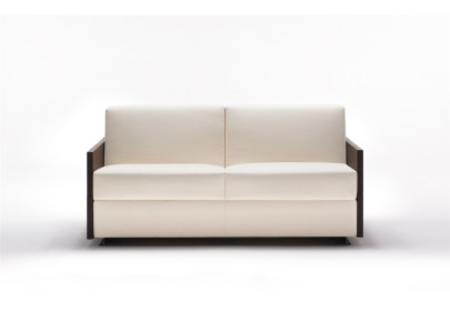 Canapé convertible BK 119 fermé, flancs fixes, de face