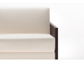 Canapé convertible BK 119, détail du flanc en bois