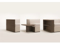 Canapé convertible BK 119 B, positions du flanc table de chevet