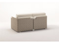 Canapé convertible BK 123 Nastro, vu de dos