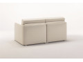 Canapé convertible BK 123 Tessuto, vu de dos
