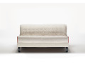 Canapé convertible BK 128 fermé, de face