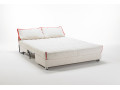 Canapé convertible BK 129 ouvert, oreillers en option