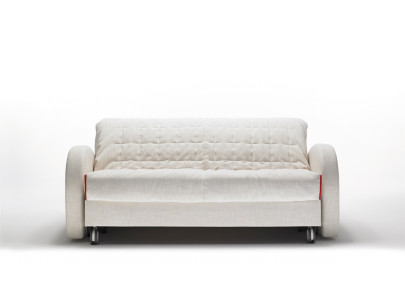 Canapé convertible BK 129 Vintage fermé, de face