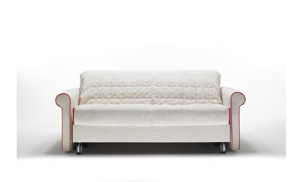 Canapé convertible BK 129 Classic fermé, de face